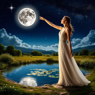 «Гармония Луны и Земли: Пробуждение женской силы»