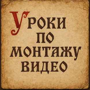Уроки по монтажу видео