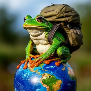 Лягушка-путешественница