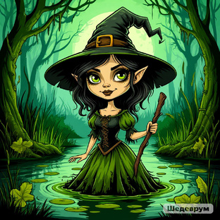 В гостях у болотной ведьмы