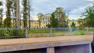 Вид из окна поезда