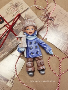 Ватные игрушки. 