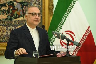Пресс-конференция посла Ирана в Армении 