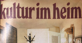 Kultur im heim. Немецкий журнал 