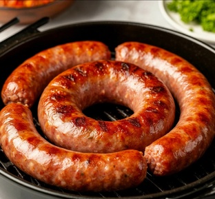 Как приготовить домашнюю колбасу в аэрогриле