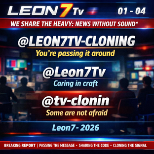 L E O N 7 Tv *01 - 04/WE SHARE THE HEAVY: NEWS WITHOUT SOUND* | Leon7 - 2026
