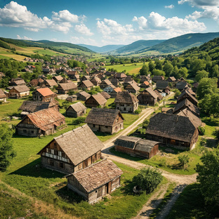 Пгт., деревни и сëла