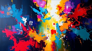 Нейросеть рисует