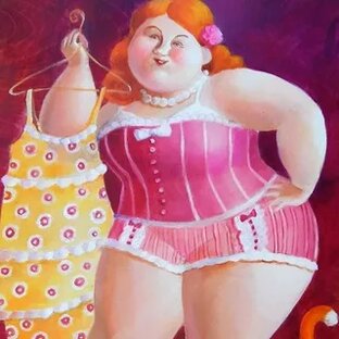 Как я начинала худеть