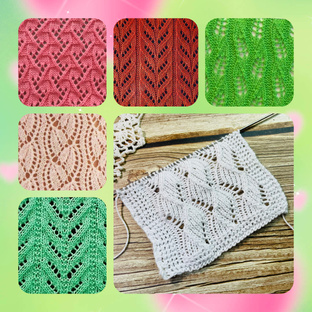 Узоры спицами