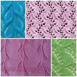 Узоры спицами