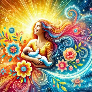 Мамина магия: воспитание, забота, развитие малыша