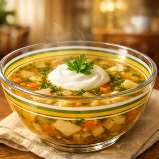 Горячие жидкие блюда