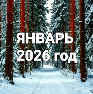 ЯНВАРЬ 2026 год