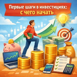 Первые шаги в инвестициях: с чего начать