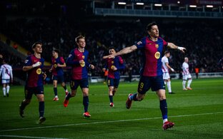 "Барселона" 1:0 "Райо Вальекано". 18.02.2024