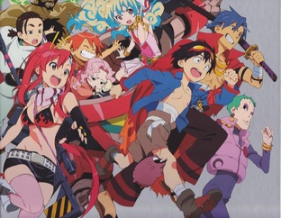 9 из 10: Гуррен-Лаганн, сериал, 27 серий, 2007 год