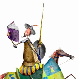 Герои книг читают