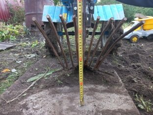 Работа с мотоблоком