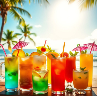 Соки и кактели 