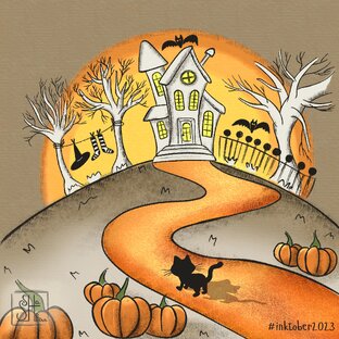 Inktober Dzen 2023