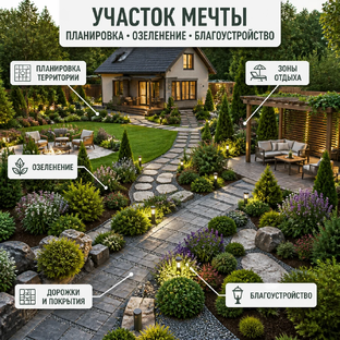 Участки и ландшафт