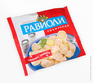Полуфабрикаты замороженные, пельмени