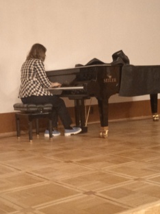 Моя игра на фортепиано