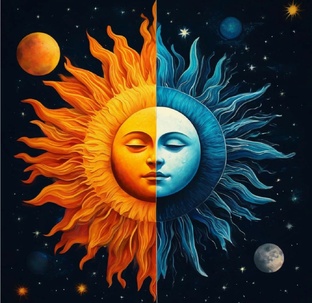 Солнце и луна