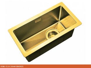 МОЙКА ZORG ZL R 230440 BRONZE