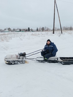 Мотобуксировщик с нуля 