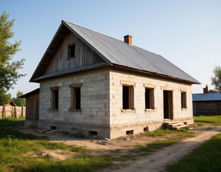 Стройка дома