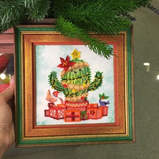 Новогодняя вышивка