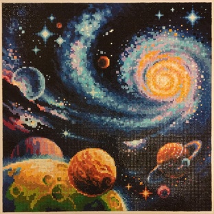 Алмазная мозаика "Иные миры"