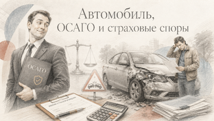 Автомобиль, ОСАГО и страховые споры