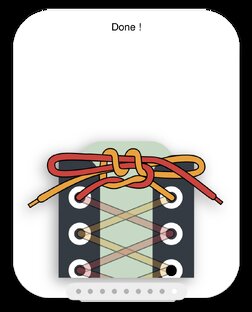 Как завязать шнурки?