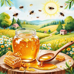 Пора запасаться полезным башкирским мёдом. Впереди холода ☃️❄️