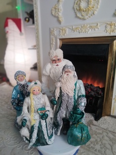 Ватные игрушки 