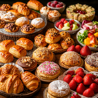 Сладости и выпечка к чаю