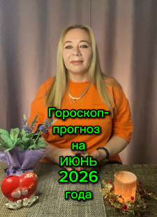 ИЮНЬ 😎2026✨Гороскоп-прогноз