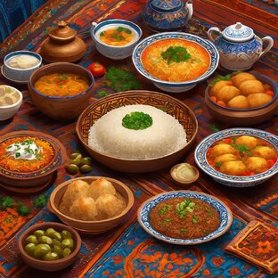 Ароматы Востока:Узбекская кухня