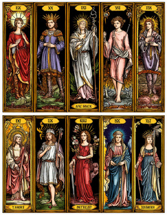 Колода Таро - Придворные Карты