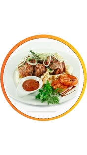 Вторые блюда. Горячее.