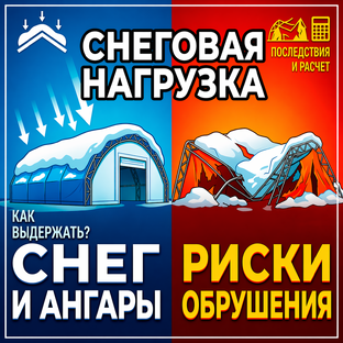 Снеговая нагрузка на тентовые конструкции