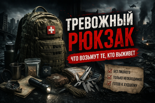 Тревожный рюкзак: что должно быть внутри