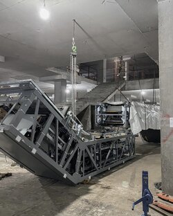 Монтаж эскалаторов