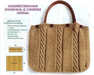 Вязаные сумки.