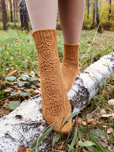 Мастер-класс ажурные носки 