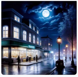 Ночь.Осень.