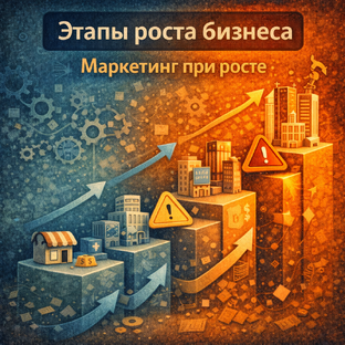 Маркетинг на этапах роста бизнеса: что работает, а что ломается